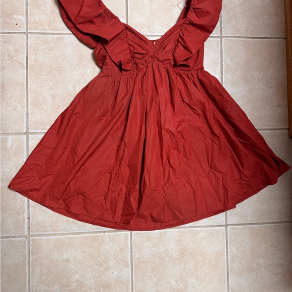 Entro Sunset Ruffle Mini Dress - Picture 7 of 16